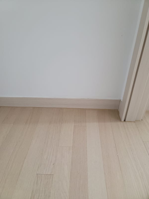 충남 서산 걸레받이수리교체 시공 후