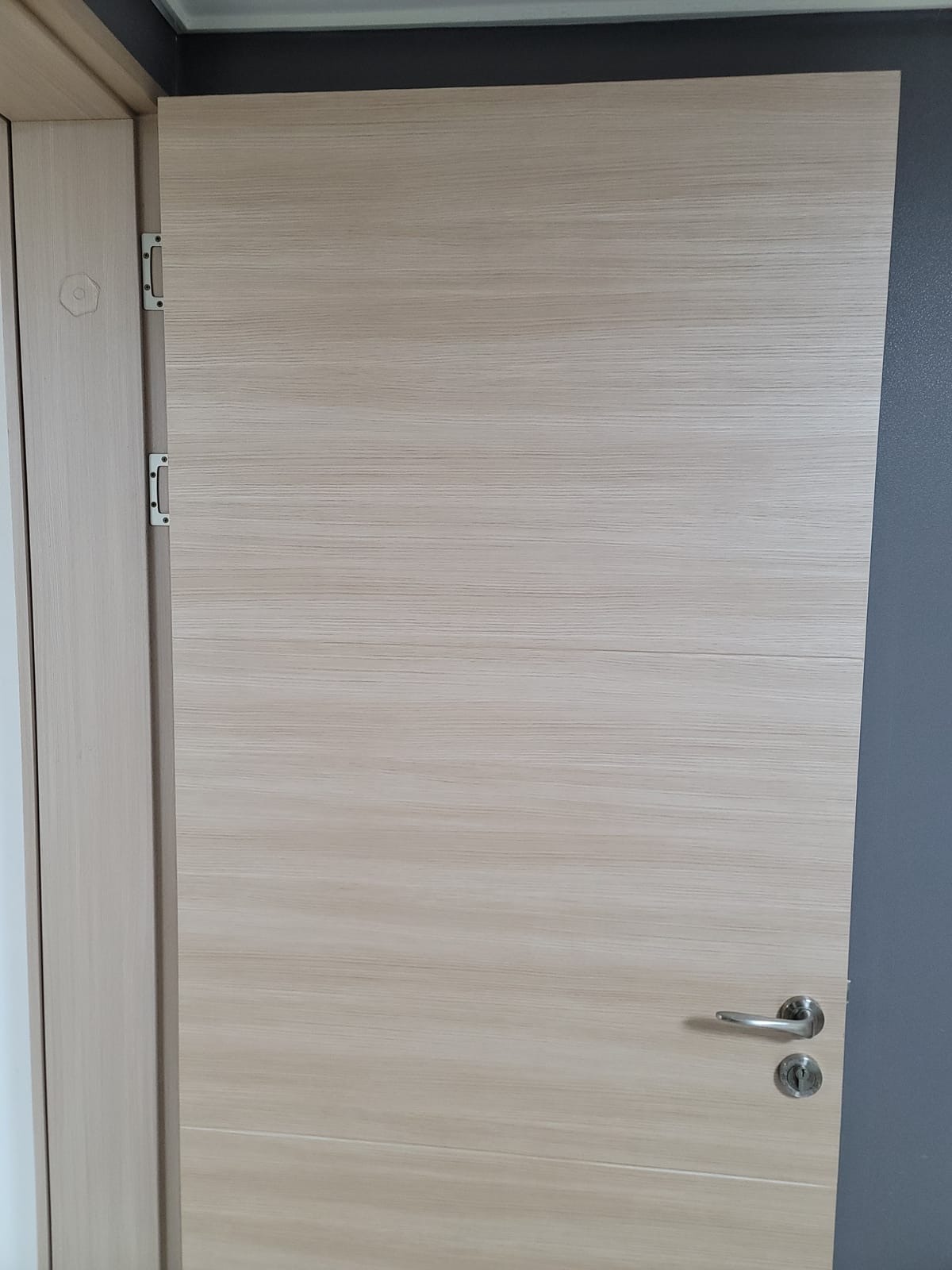 충북 청주 방문,화장실문시트지교체 시공 후 2