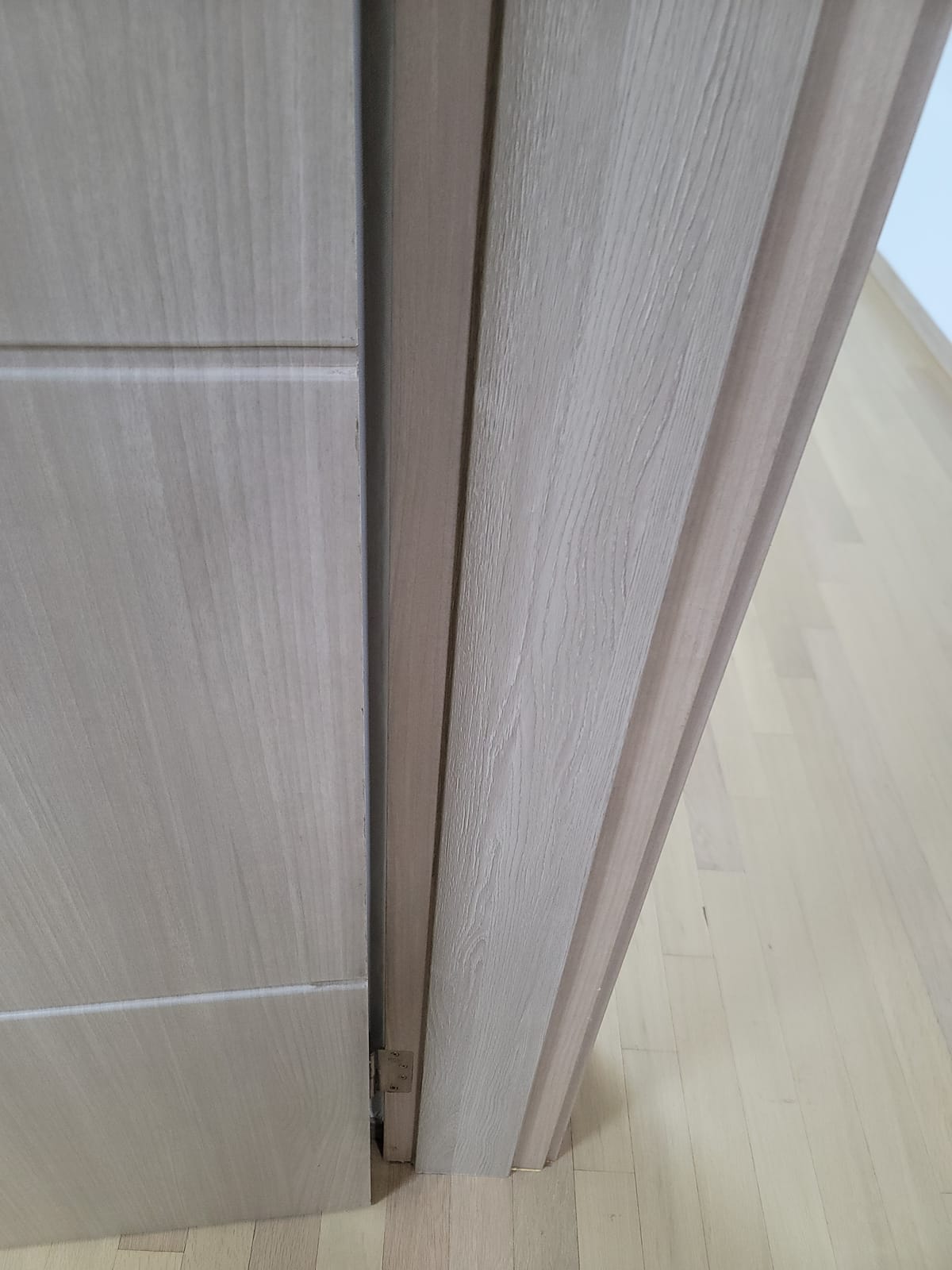 충남 아산 문틀수리 시공 후 2