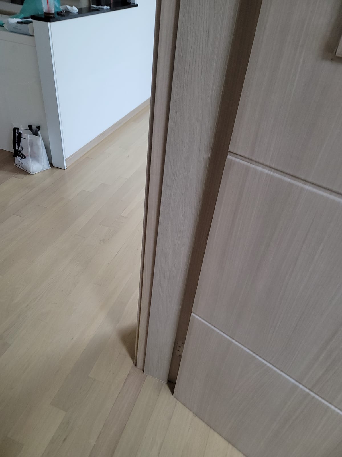 충남 홍성 내포 문틀수리 시공 후 2