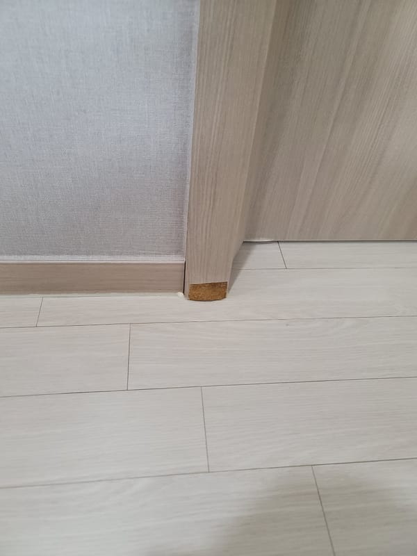 세종 몰딩수리 시공 전